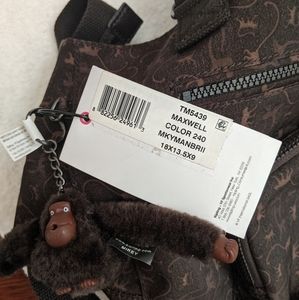 NWT Kipling Maxwell tote handbag